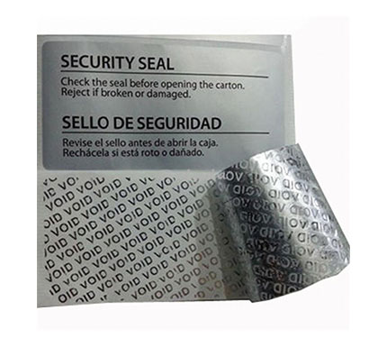 Fábrica de etiqueta de lacre de segurança